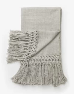 Fringed Alpaca Throw 12 Fringed Alpaca Throw -Decoration Specialty Shop FringedAlpacaThrow MDCR1044 GRY 60x70 D1