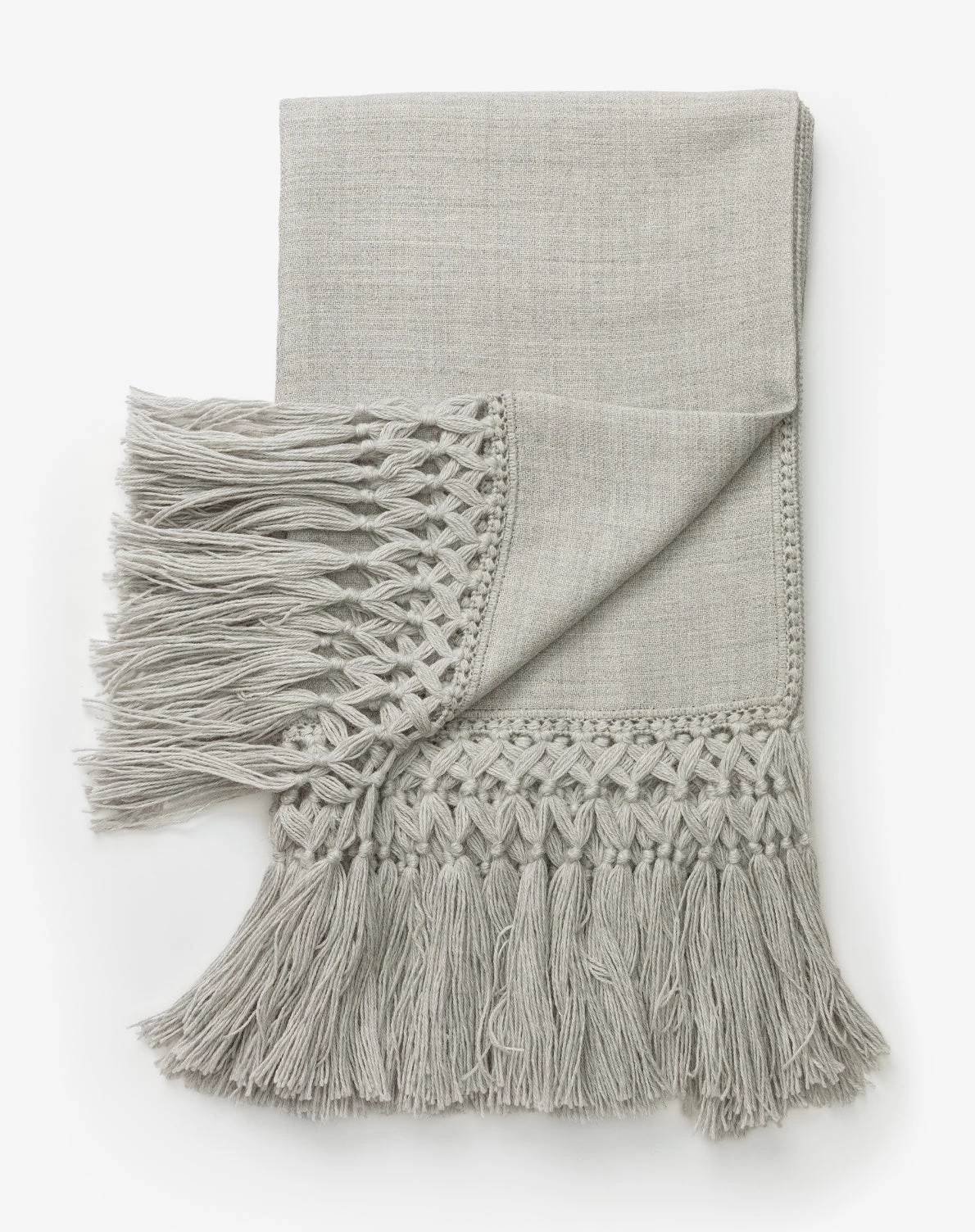 Fringed Alpaca Throw 6 Fringed Alpaca Throw - Image 6
