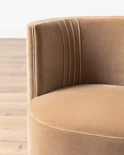 Georgina Velvet Dining Chair -Decoration Specialty Shop GeroginaVelvetDiningChair MFRN2622 FWN OS D3 T