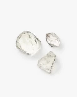 Glass Crystal Object (Set Of 3) -Decoration Specialty Shop GlassCrystalObject Setof3 MDCR2669 GLS OS D2