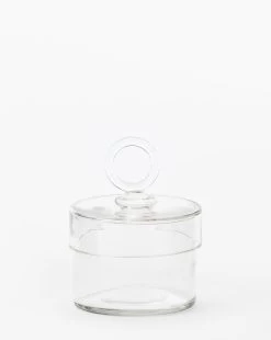 Glass Lidded Canister -Decoration Specialty Shop GlassLiddedCanister MBTH0284 GLS S