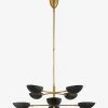 Graphic Large Two-Tier Chandelier