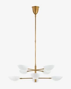 Graphic Large Two-Tier Chandelier 5 Graphic Large Two-Tier Chandelier -Decoration Specialty Shop GraphicLargeTwo TierChandelier MLHT0192 HBW OS