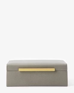 Gray Shagreen Box