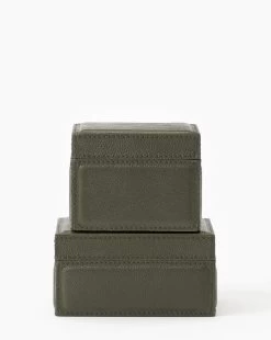 Green Leather Box