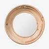 Greta Round Pine Mirror