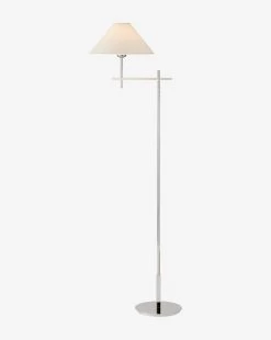 Hackney Bridge Arm Floor Lamp -Decoration Specialty Shop HackneyBridgeArmFloorLamp FrenchDecoHornDoubleSconce MLHT1750 PNI OS T
