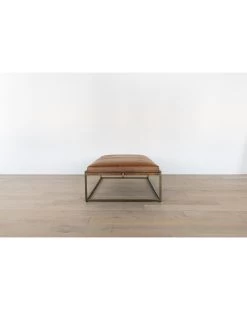 Harlow Leather Bench 10 Harlow Leather Bench -Decoration Specialty Shop HarlowLeatherBench03