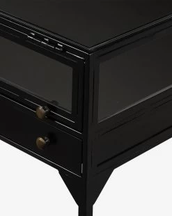 Harry Nightstand 10 Harry Nightstand -Decoration Specialty Shop HarryNightstand MFRN0476 BLK OS D4