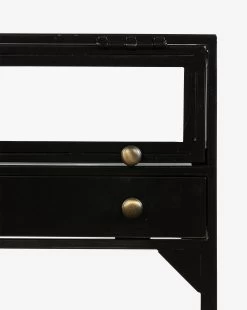 Harry Nightstand 11 Harry Nightstand -Decoration Specialty Shop HarryNightstand MFRN0476 BLK OS D5