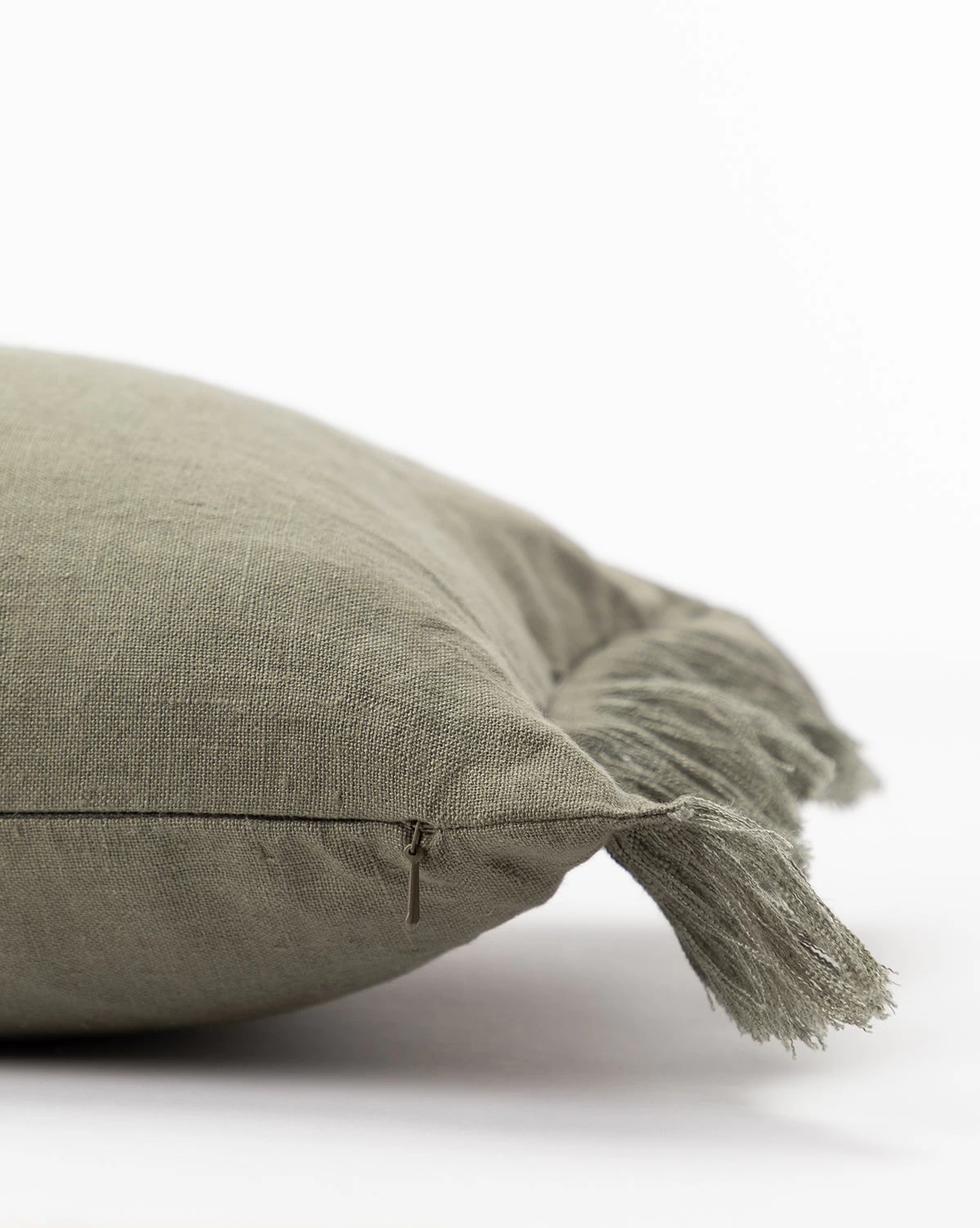 Hazelton Pine Fringed Pillow Cover 2 Hazelton Pine Fringed Pillow Cover - Image 2