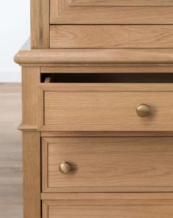 Heath Oak Cabinet -Decoration Specialty Shop HeathOakCabinet MFRN2247 OAK OS D3