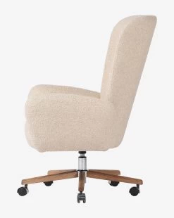 Herbert Desk Chair -Decoration Specialty Shop HerbertDeskChair MFRN2880 CRM OS D2 T
