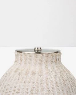 Hobi Table Lamp -Decoration Specialty Shop HobiTableLamp MLHT0925 WHT OS D1