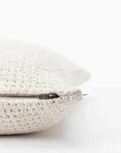 Ingersoll Pillow Cover -Decoration Specialty Shop IngersollPillowCover MPLW1098 WHT 24x24 D1