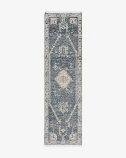 Inverness Hand-Knotted Wool Rug -Decoration Specialty Shop InvernessHand KnottedRug MRUG0826 BLU 3x10 1