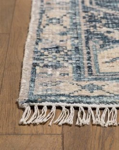 Inverness Hand-Knotted Wool Rug -Decoration Specialty Shop InvernessHand KnottedRug MRUG0826 BLU 3x5 D2