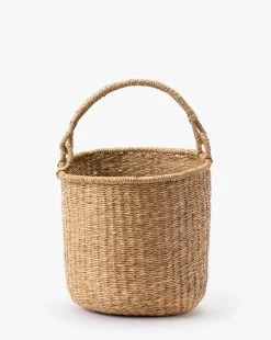 Ivar Hand-Woven Basket -Decoration Specialty Shop IvarHand WovenBasket MDCR2658 NAT S