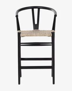 Jasper Indoor/Outdoor Stool -Decoration Specialty Shop JasperStool MFRN0717 BLK CS MAIN