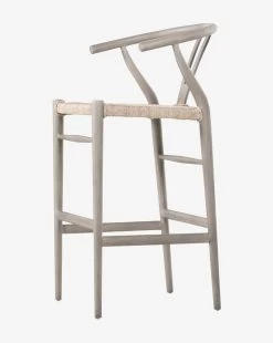 Jasper Indoor/Outdoor Stool -Decoration Specialty Shop JasperStool MFRN0717 GTK BS D4