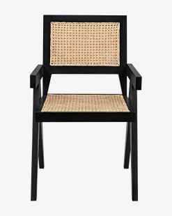 Noir Judy Chair -Decoration Specialty Shop JudyChair MFRN0200 BLK OS MAIN T