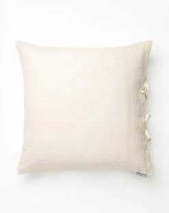 Kara Linen Pillow Cover -Decoration Specialty Shop KaraLinenPillowCover WHT 97a0747b eb89 4f62 9743 6752bd634dc4