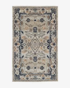 Kasuri Hand-Knotted Wool Rug -Decoration Specialty Shop KasuriRug MRUG0570 GRY 3x5 1
