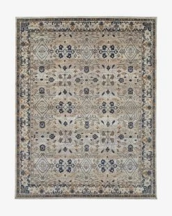Kasuri Hand-Knotted Wool Rug