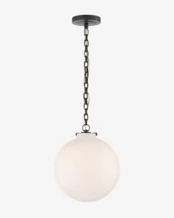 Katie Globe Pendant -Decoration Specialty Shop KatieGlobePendant MLHT0224 BZW OS