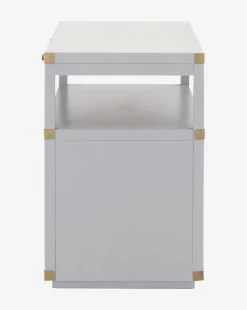 Kelan 2-Drawer Nightstand 15 Kelan 2-Drawer Nightstand -Decoration Specialty Shop Kelan2 DrawerNightstand MFRN0823 GRY 2D D1