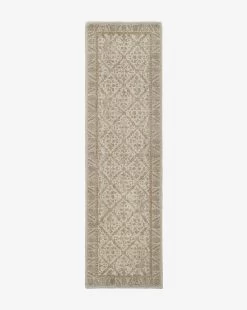 Lambeth Hand-Tufted Wool Rug -Decoration Specialty Shop LambethHand TuftedRug MRUG0876 TAN 3x10 1