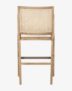 Landon Stool 27 Landon Stool -Decoration Specialty Shop LandonStool MFRN1204 BWN BS D3