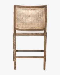 Landon Stool 19 Landon Stool -Decoration Specialty Shop LandonStool MFRN1204 BWN CS D3