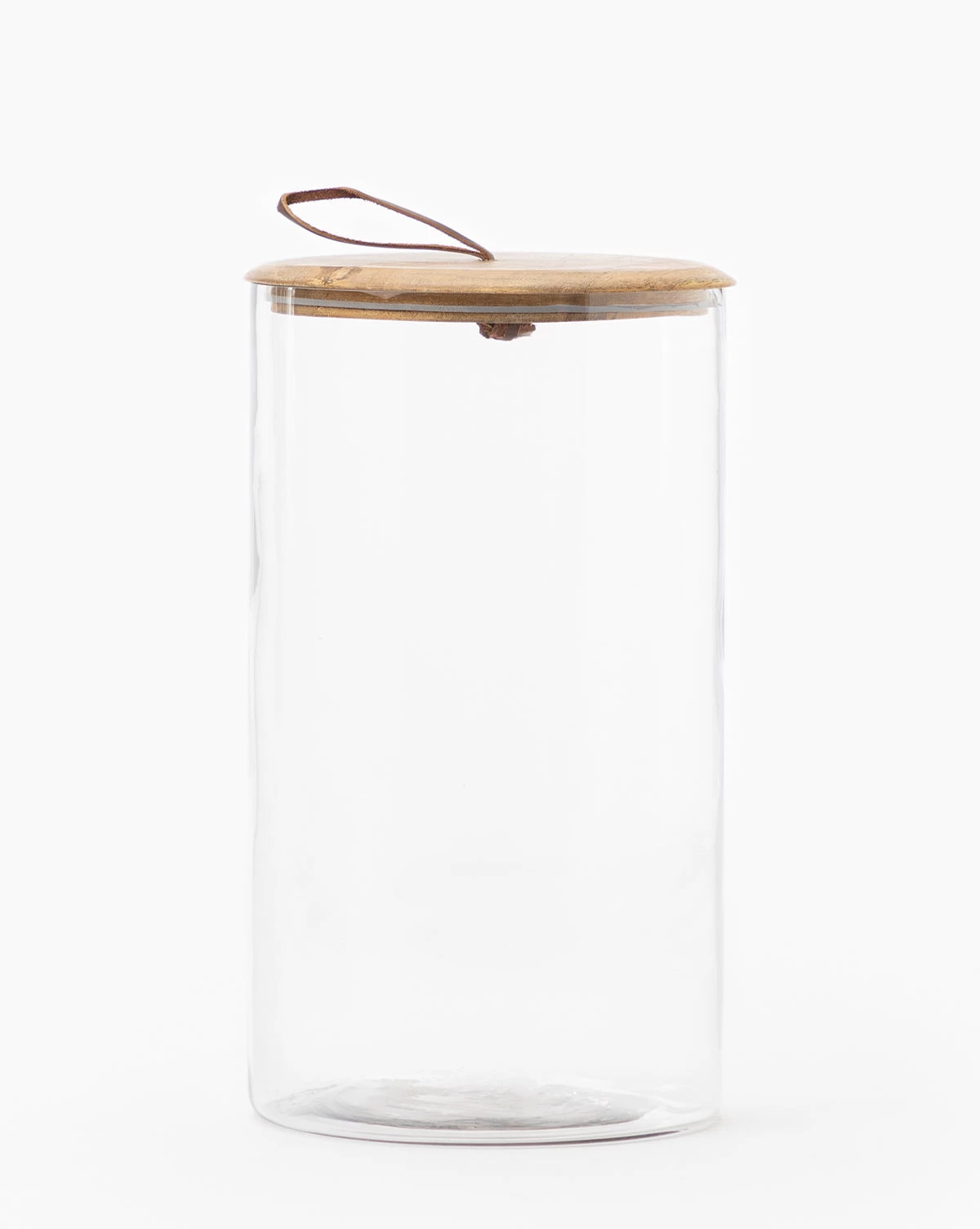 Leather Pull Lidded Jars 6 Leather Pull Lidded Jars - Image 6