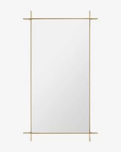 Levon Wall Mirror 8 Levon Wall Mirror -Decoration Specialty Shop LevonWallMirror MMIR0278 BBS 24x42 MAIN