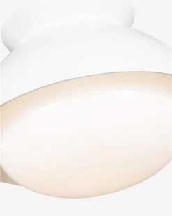 Lucerne Flush Mount -Decoration Specialty Shop LucerneFlushMount MLHT1090 WHT OS D1