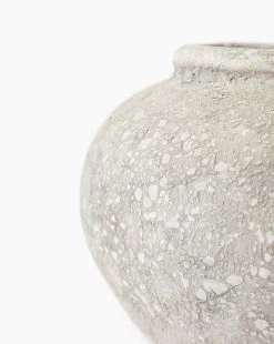 Luna Distressed Vase 7 Luna Distressed Vase -Decoration Specialty Shop LunaDistressedVase MDCR2751 GRY OS D1 T