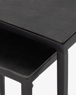 Biddy Nesting End Tables -Decoration Specialty Shop MFRN2313 BLK OS D4