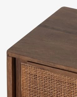 Kenan Brown Nightstand -Decoration Specialty Shop MFRN2384 BWN KenanBrownNightstand D5