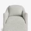 Trudeaux Slipcover Swivel Chair