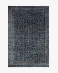 Kazan Hand-Knotted Wool Rug -Decoration Specialty Shop MRUG0495 NVY 6x9 KazanHand KnottedRug