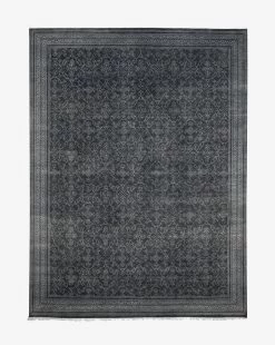 Kazan Hand-Knotted Wool Rug -Decoration Specialty Shop MRUG0495 NVY 9x12 KazanHand KnottedRug