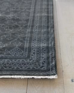 Kazan Hand-Knotted Wool Rug -Decoration Specialty Shop MRUG0495 NVY KazanHand KnottedRug D2