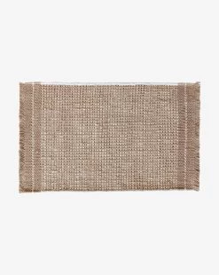 Girona Natural Handwoven Jute Flatweave Rug -Decoration Specialty Shop MRUG0500 NAT 2x3 GironaNaturalJuteRug
