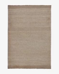 Girona Natural Handwoven Jute Flatweave Rug -Decoration Specialty Shop MRUG0500 NAT 5x8 GironaNaturalJuteRug