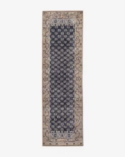 Anya Indigo Hand-Knotted Wool Rug -Decoration Specialty Shop MRUG0590 BLU 3x10 AnyaIndigoHand KnottedRug