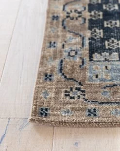 Anya Indigo Hand-Knotted Wool Rug -Decoration Specialty Shop MRUG0590 BLU AnyaIndigoHand KnottedRug D2