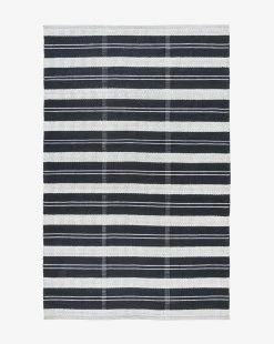 Penfield Handwoven Indoor/Outdoor Rug -Decoration Specialty Shop MRUG0735 BLK 5x8 PenfieldRug