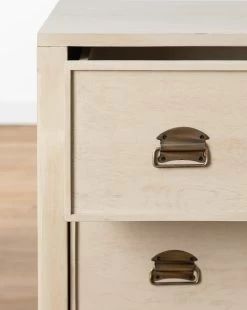 Evergreen Mackenna White Oak Dresser -Decoration Specialty Shop MackennaWhiteOakDresser MFRN2122 WOK OS D2