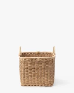 Madara Rattan Basket -Decoration Specialty Shop MadaraRattanBasket MDCR2850 NAT S MAIN T